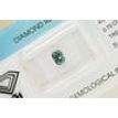 Radiant Diamond Fancy Green Blue Color SI1 0.70 Carat IGI Certified