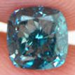 Cushion Cut Diamond Fancy Blue Color Loose 1.01 Carat VS1