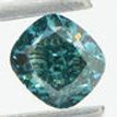 Cushion Cut Diamond Blue Color 0.74 Carat VS2