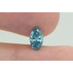 Marquise Cut Diamond Fancy Blue Color Loose 0.72 Carat VS2 