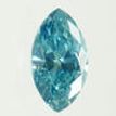 Marquise Cut Diamond Fancy Blue Color Loose 0.72 Carat VS2 