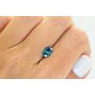 Oval Diamond Fancy Blue Color 1.01 Carat VS2