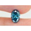 Oval Diamond Fancy Blue Color 1.01 Carat VS2