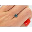 Loose Fancy Blue Princess Shape Diamond 1.01 Carat I1