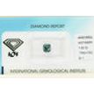 Asscher Diamond Fancy Blue Color 1.02 Carat SI1 IGI Certificate