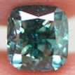 Cushion Cut Diamond Fancy Blue Color Loose 1.27 Carat VS1