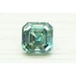 Asscher Cut Diamond Blue Color 1.02 Carat VS2