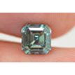 Asscher Cut Diamond Blue Color 1.02 Carat VS2