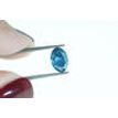 Oval Cut Diamond Fancy Blue Color 1.18 Carat VS2