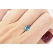 Pear Shape Diamond Fancy Blue Color 1.01 Carat VS2