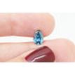 Pear Shape Diamond Fancy Blue Color 1.01 Carat VS2