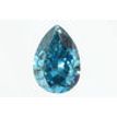 Pear Shape Diamond Fancy Blue Color 1.01 Carat VS2
