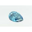 Pear Shape Diamond Fancy Blue Color 1.01 Carat VS2