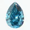 Pear Shape Diamond Fancy Blue Color 1.01 Carat VS2