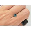 Fancy Blue Cushion Cut Diamond Loose VS2 1.19 Carat