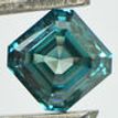 Asscher Diamond Fancy Blue Color 1.01 Carat VS2