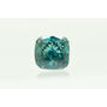 Blue Cushion Cut Diamond 0.71 Carat VS2