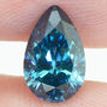 Pear Shape Diamond Fancy Blue Color 1.02 Carat VS2