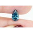 Pear Shape Diamond Fancy Blue Color 1.02 Carat VS2