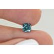 Cushion Cut Diamond Fancy Blue Color VS1 1 Carat