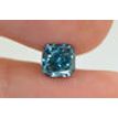 Cushion Cut Diamond Fancy Blue Color VS1 1 Carat