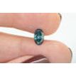 Oval Cut Diamond Fancy Blue Color VS2 1.02 Carat