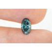 Oval Cut Diamond Fancy Blue Color VS2 1.02 Carat