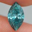 Marquise Diamond Fancy Blue 1.01 Carat SI1