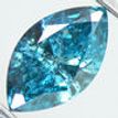 Marquise Cut Diamond Blue Color 0.70 Carat SI2 Certified