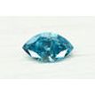 Marquise Cut Diamond Blue Color 0.70 Carat SI2 Certified