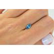 Loose Marquise Shape Diamond Fancy Blue 0.71 Carat SI1