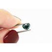 Heart Shape Diamond Fancy Blue Color 0.56 Carat VVS2