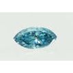 Marquise Cut Diamond Loose Fancy Blue Color 0.56 Carat VS2
