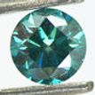 Round Diamond Loose Fancy Blue 0.64 Carat VS2
