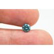Loose Blue Diamond Round Shape Fancy Color 0.67 Carat Real Natural Enhanced SI2
