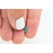 Loose Blue Diamond Round Shape Fancy Color 0.67 Carat Real Natural Enhanced SI2