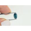 Oval Cut Diamond Fancy Blue Color 1.01 Carat SI1
