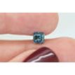 Asscher Diamond Fancy Blue Color 1.01 Carat VVS2