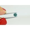 Blue Diamond Loose Real Round Shape Fancy Color SI1 Enhanced Polished 0.64 Carat