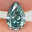 Pear Shape Diamond Blue Color 1.01 Carat VS2