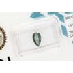 Pear Shape Diamond Fancy Greenish Blue 1.01 Carat SI1 IGI Certified