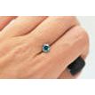 Radiant Cut Diamond Fancy Blue Loose 1.01 Carat SI1