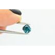 Radiant Cut Diamond Fancy Blue Loose 1.01 Carat SI1