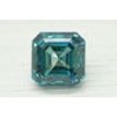 Asscher Diamond Fancy Blue Color 1.01 Carat VS2