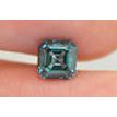 Asscher Diamond Fancy Blue Color 1.01 Carat VS2