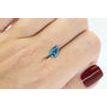Pear Shape Diamond Fancy Blue Color 1.02 Carat VS2
