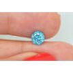 Fancy Blue Round Diamond SI2 1.02 Carat