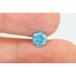 Fancy Blue Round Diamond SI2 1.02 Carat