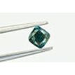 Loose Blue Cushion Diamond 1.02 Carat SI1 