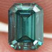 Emerald Diamond Fancy Blue Color 0.70 Carat VS2